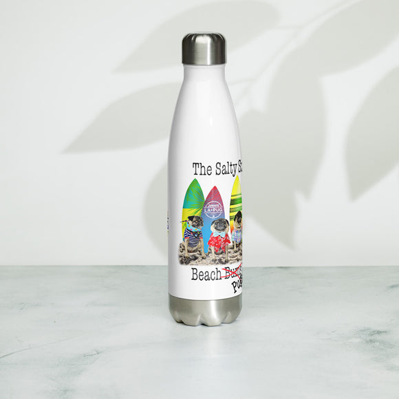 The Salty Surf Shack - Dudes Stainless Steel Water Bottle