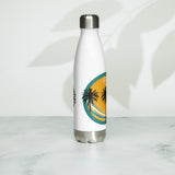 Catch The Waves Stainless Steel Water Bottle