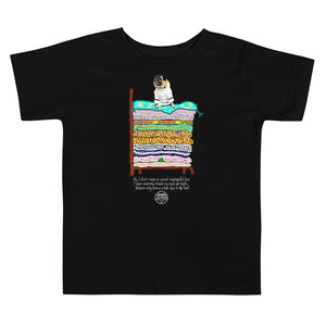 The Pesky Pea! Toddler Short Sleeve Tee (Darker Colors)