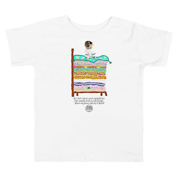 The Pesky Pea! Toddler Short Sleeve Tee (Lighter Colors)