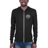 Spin Tail Records Unisex Zip Hoodie (see back)