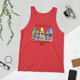 The Salty Surf Shack - Dudes Unisex Tank Top