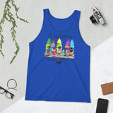 The Salty Surf Shack - Dudes Unisex Tank Top