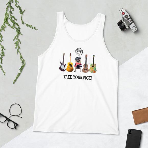 Take Your Pick Unisex Tank Top