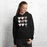 Pug Hearts Unisex Hoodie