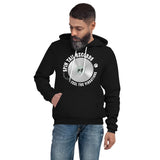 Spin Tail Records Unisex Hoodie (Silver Record)