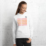 Pug Lover Unisex Hoodie (White)