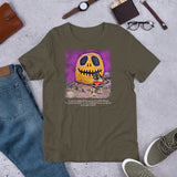 The Pug & The Pumpkin Short-Sleeve Unisex T-Shirt (Darker Colors)