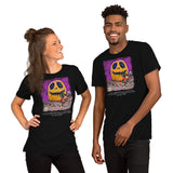 The Pug & The Pumpkin Short-Sleeve Unisex T-Shirt (Darker Colors)