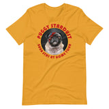 Puggy Stardust Stay At Home Tour 2020 Short-Sleeve Unisex T-Shirt (see back)