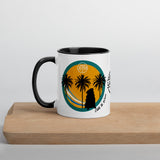 Catch The Waves Mug with Color Inside