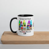 The Salty Surf Shack - Dudes Mug with Color Inside