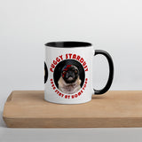 Puggy Stardust (Stay At Home Tour 2020) Mug with Color Inside