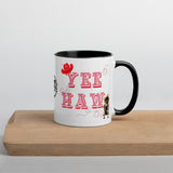 Yee Haw! Mug with Color Inside