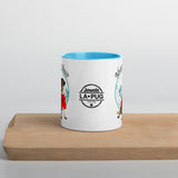 Adventures Await Mug with Color Inside