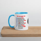 Puggy Stardust (Stay At Home Tour 2020) Mug with Color Inside