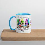 The Salty Surf Shack - Dudes Mug with Color Inside