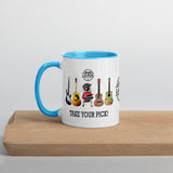 Take Your Pick Mug with Color Inside