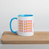 Pug Lover Mug with Color Inside