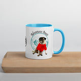 Adventures Await Mug with Color Inside