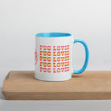 Pug Lover Mug with Color Inside