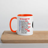 Puggy Stardust (Stay At Home Tour 2020) Mug with Color Inside