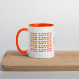 Pug Lover Mug with Color Inside