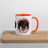 Puggy Stardust (Stay At Home Tour 2020) Mug with Color Inside