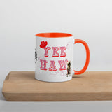 Yee Haw! Mug with Color Inside