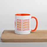 Pug Lover Mug with Color Inside
