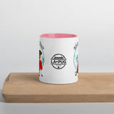 Adventures Await Mug with Color Inside