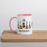 Take Your Pick Mug with Color Inside