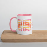 Pug Lover Mug with Color Inside