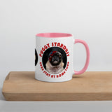 Puggy Stardust (Stay At Home Tour 2020) Mug with Color Inside