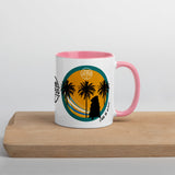 Catch The Waves Mug with Color Inside