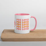 Pug Lover Mug with Color Inside