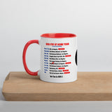 Puggy Stardust (Stay At Home Tour 2020) Mug with Color Inside