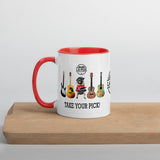 Take Your Pick Mug with Color Inside