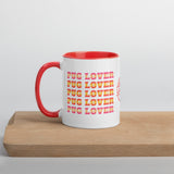 Pug Lover Mug with Color Inside