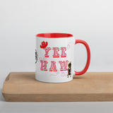 Yee Haw! Mug with Color Inside