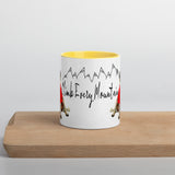 Climb Every Mountain Mug with Color Inside
