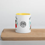 Adventures Await Mug with Color Inside