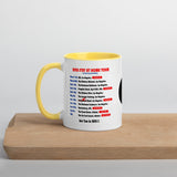Puggy Stardust (Stay At Home Tour 2020) Mug with Color Inside