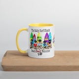 The Salty Surf Shack - Dudes Mug with Color Inside
