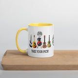 Take Your Pick Mug with Color Inside
