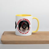 Puggy Stardust (Stay At Home Tour 2020) Mug with Color Inside