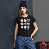 Pug Hearts Women's Short Sleeve T-shirt