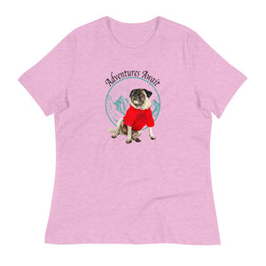 Adventures Await Women's Relaxed T-Shirt