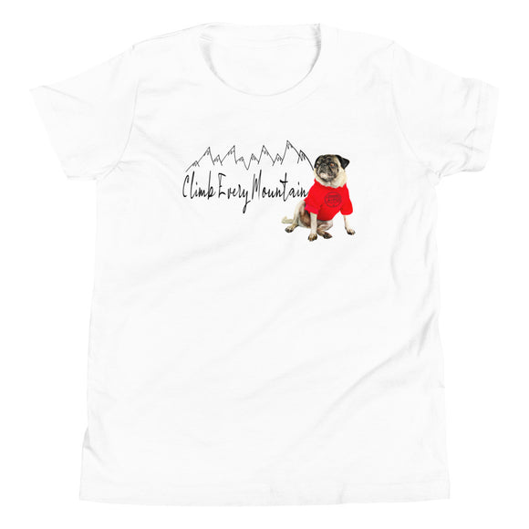 Climb Every Mountain Youth Short Sleeve T-Shirt