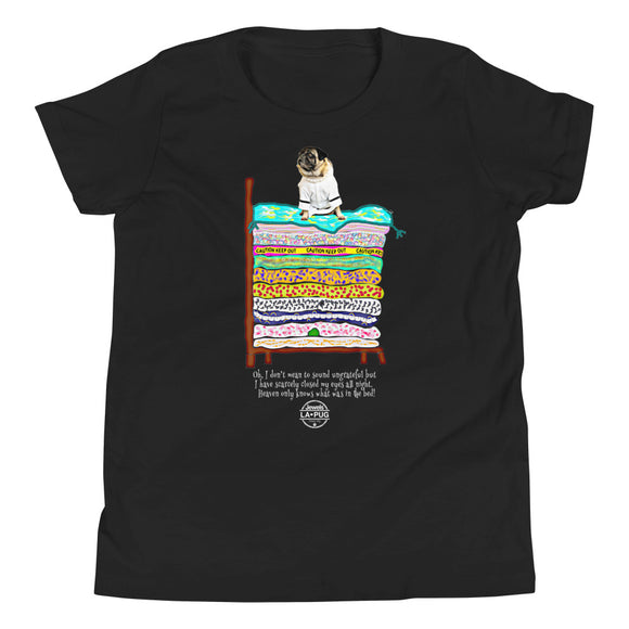 The Pesky Pea! Youth Short Sleeve T-Shirt (Darker Colors)